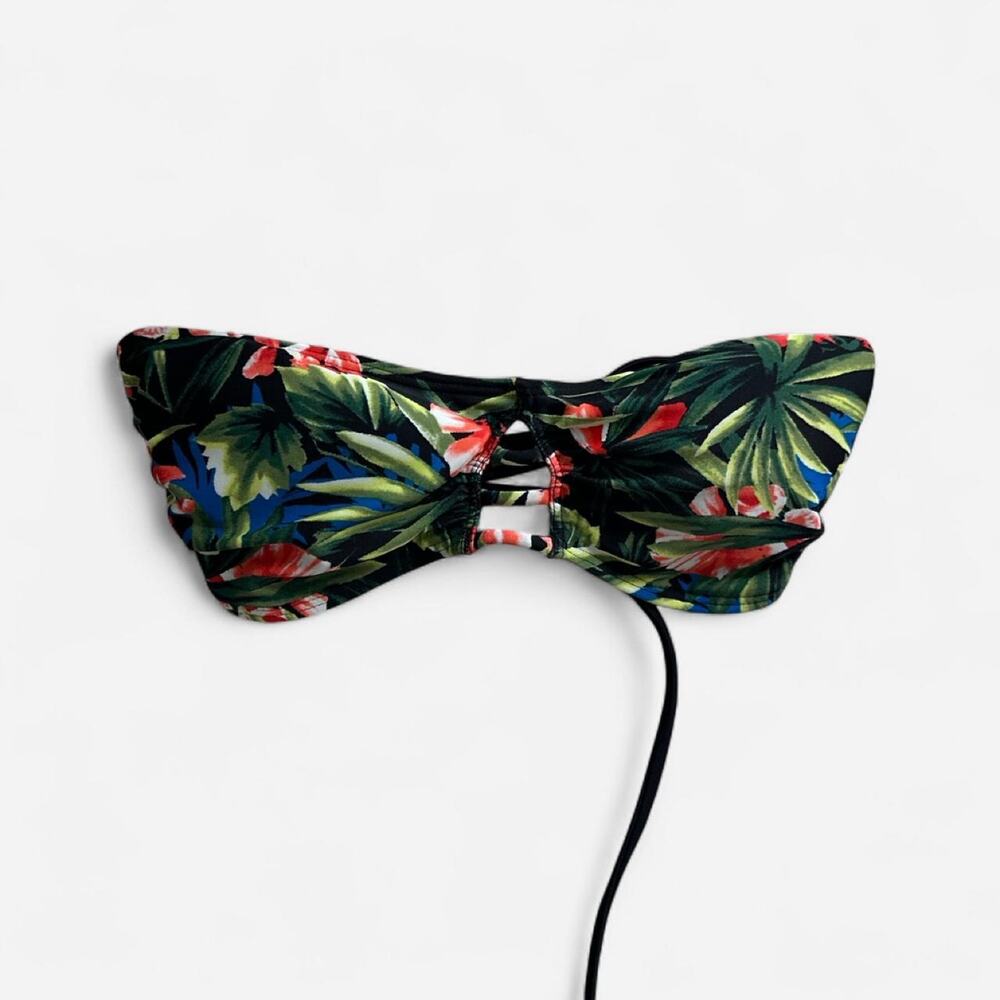 Hollister co tropical print bikini